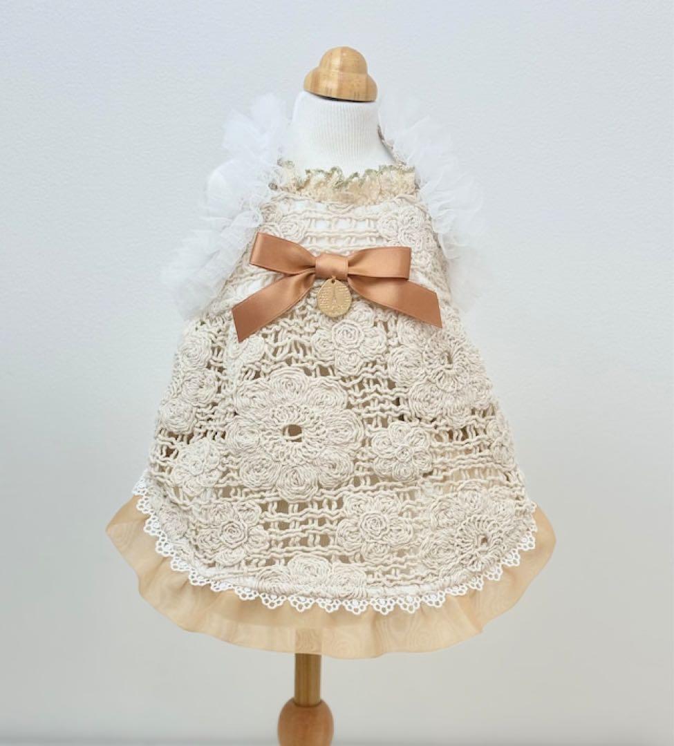 Marvel マルベル フラワークロシェワンピース SS