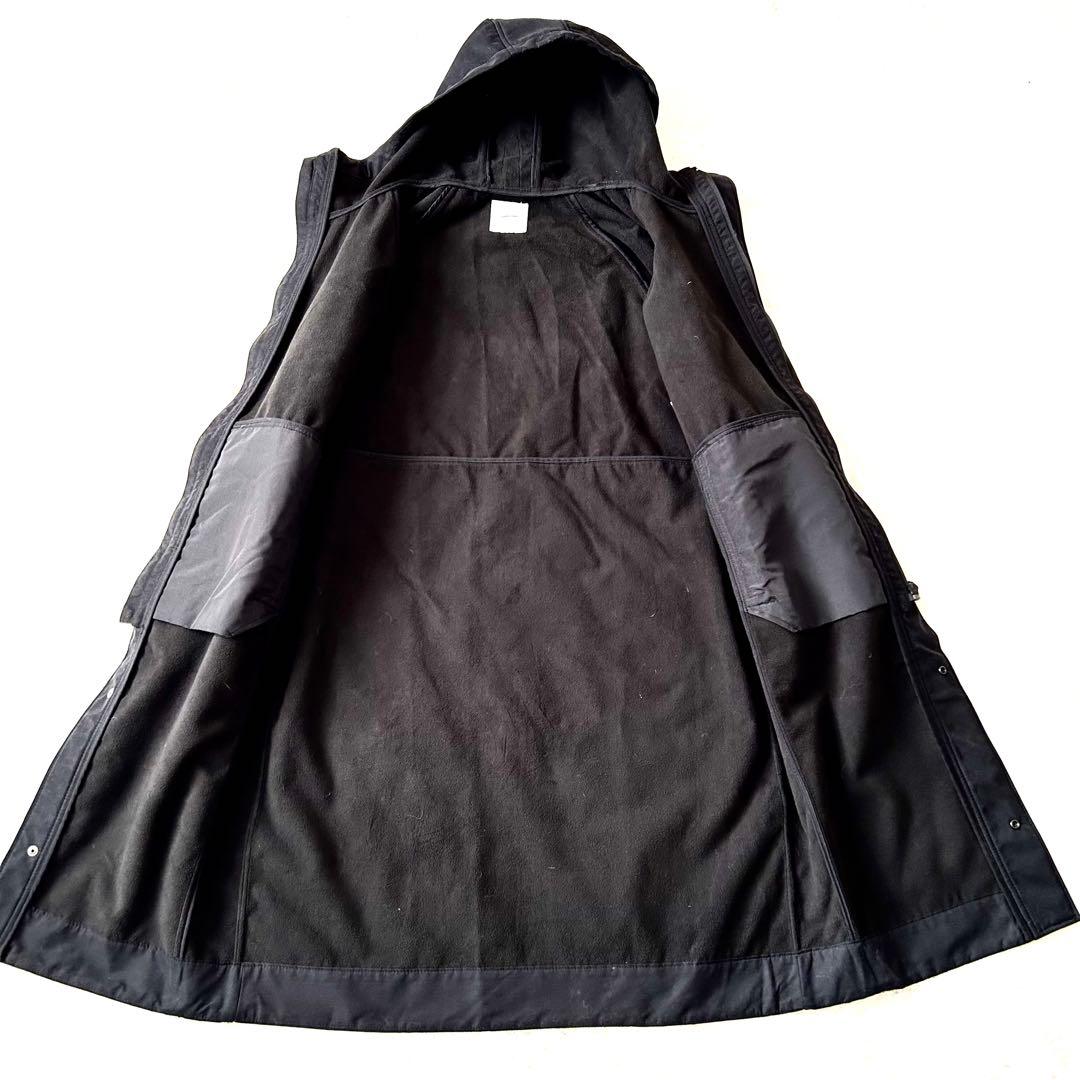 完売品✨Spick&Span ボンディングフードデッドコート　23AW 黒