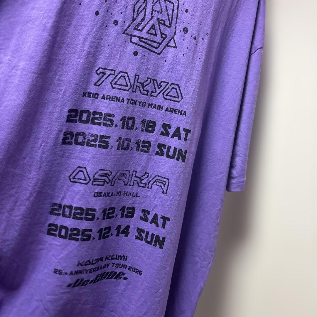 KODA KUMI 25th ANNIVERSARY TOUR Tシャツセット
