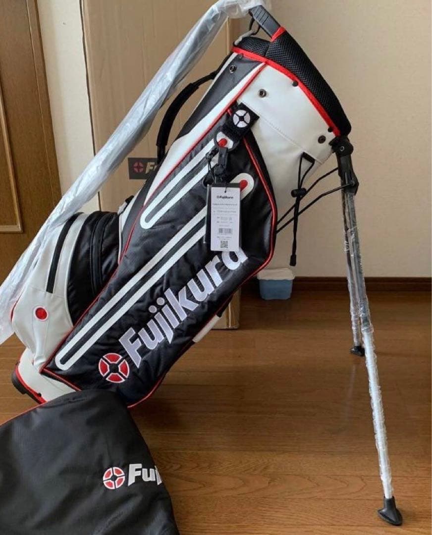新品未使用❣️Fujikura☆スタンド付き☆キャディバッグ