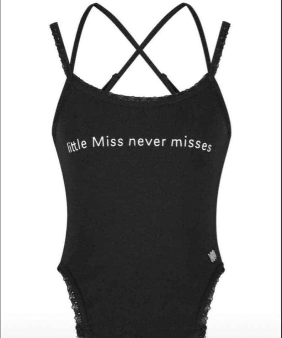 トップス andwang side cut out lace cami