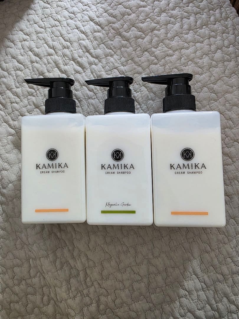 新品、未開封 KAMIKA CREAM SHAMPOO 400g 3本セット