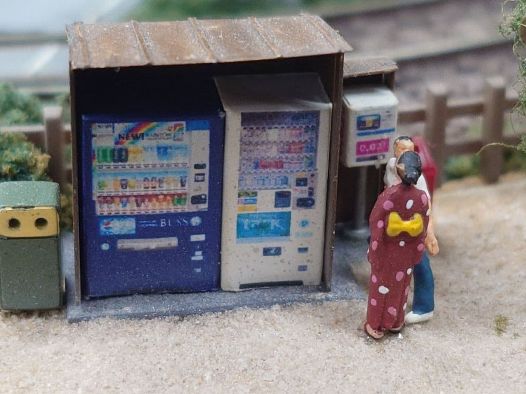 1/150ジオラマBトレ用。