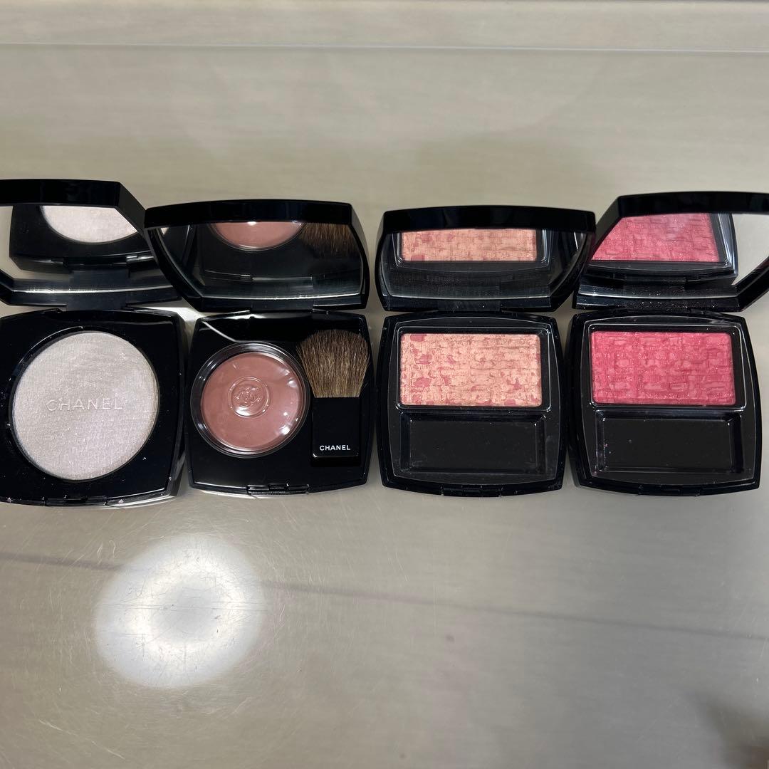 シャネル チーク＆ハイライター 4点セット
