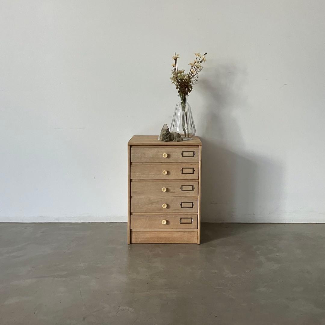 レトロ　アンティーク　古道具　古家具　剥離家具　ストリップド　抽斗　引き出し