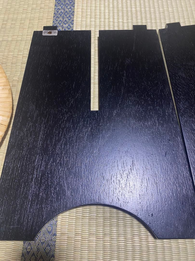 茶道具　立礼　円椅子2脚　組立式 円坐付き