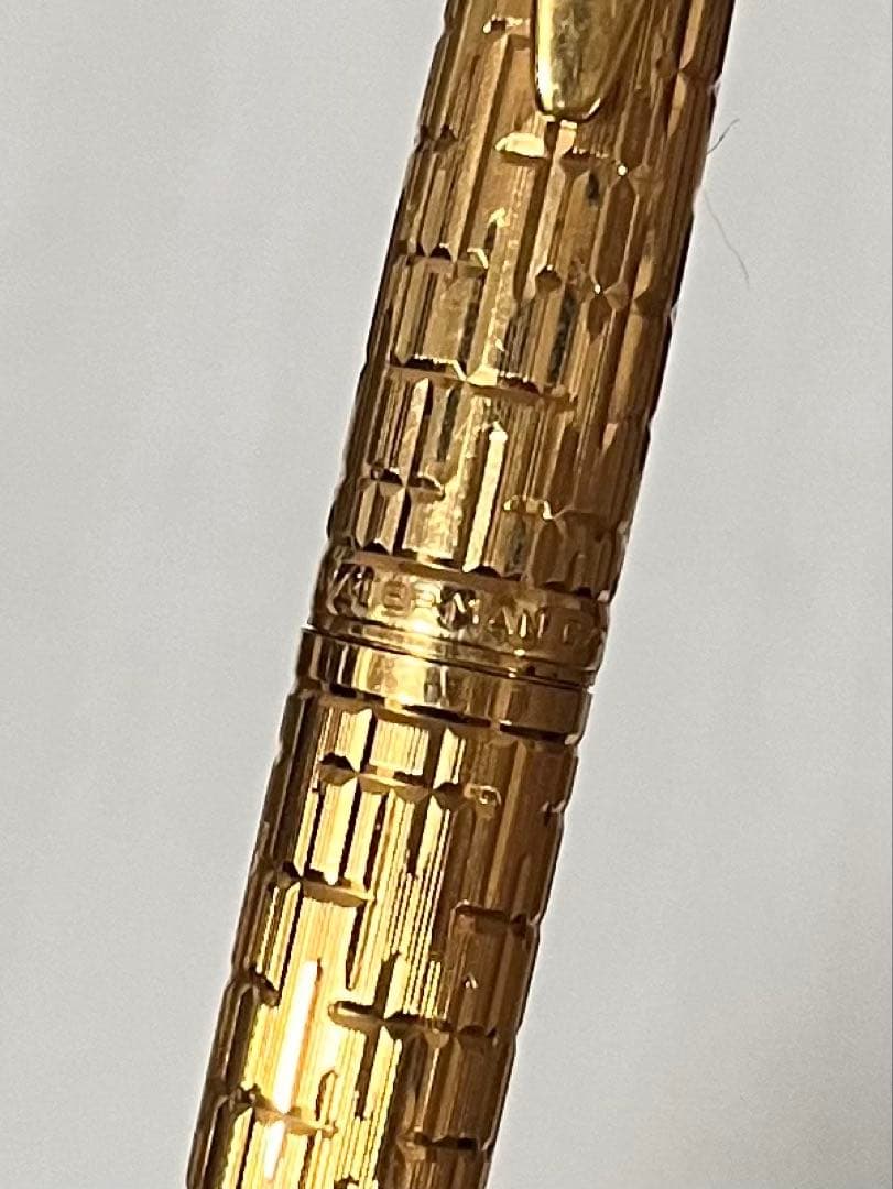 レア WATERMAN 万年筆 CF-44CR ゴールドプレート