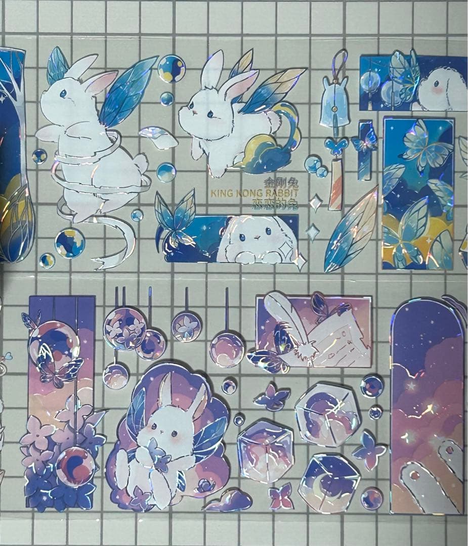 恋恋的兎 海外マステ 切り売り