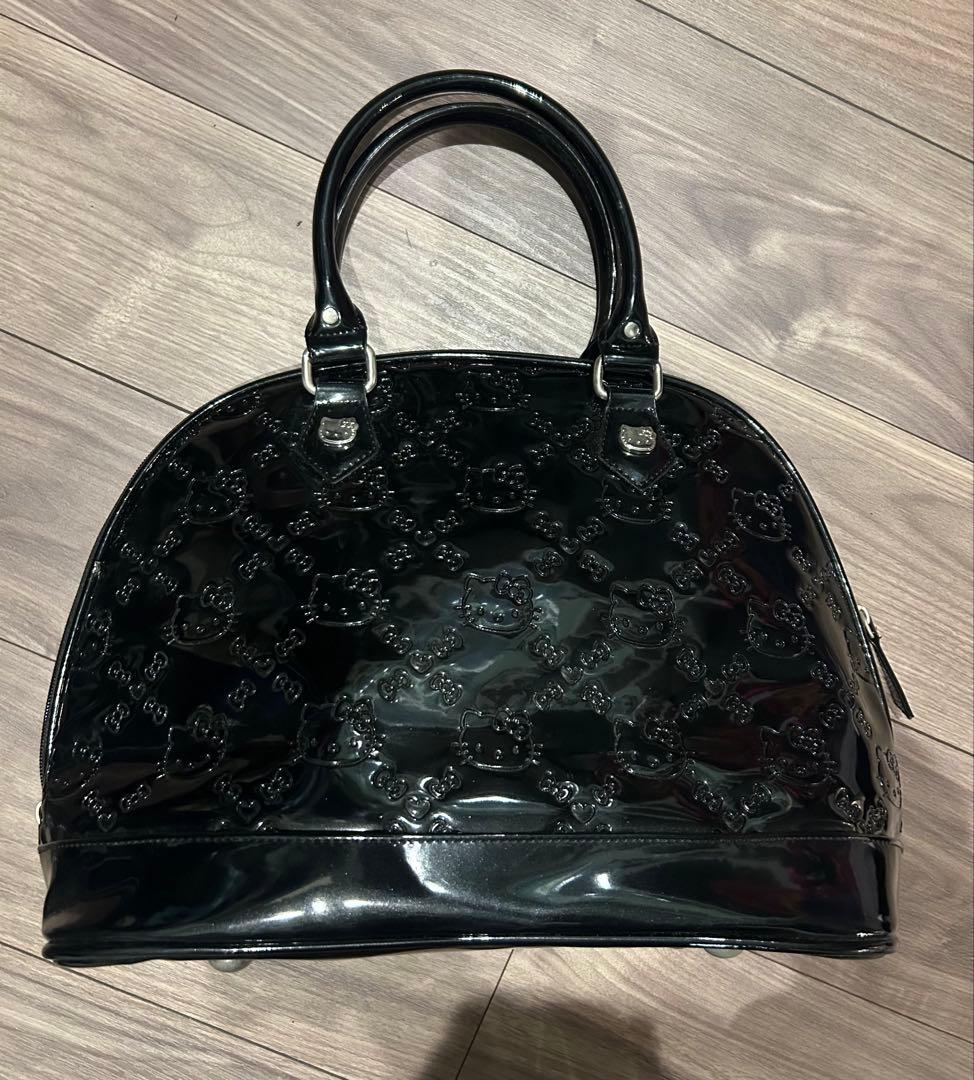 ハローキティ 黒 ボストンバッグ