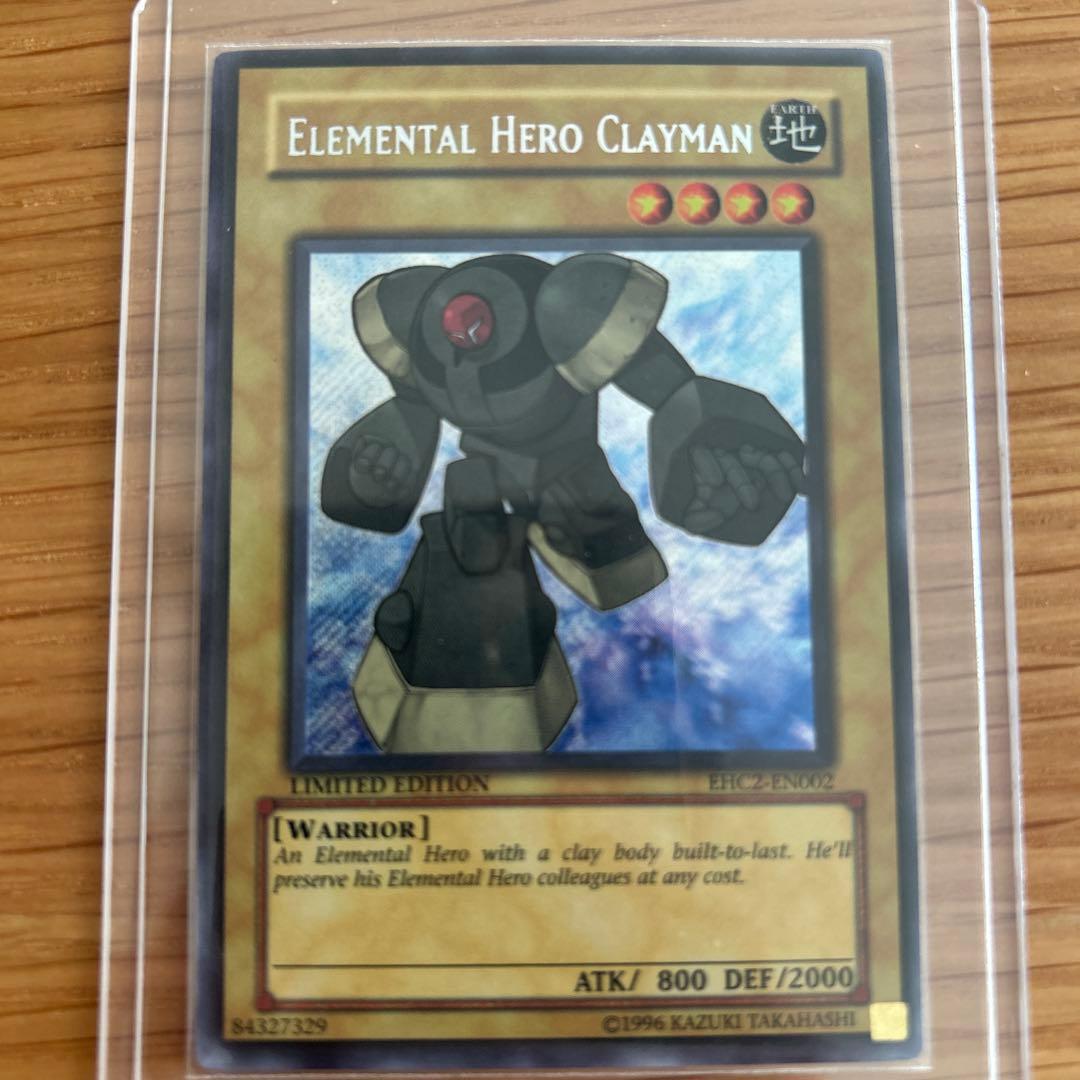 遊戯王　E・HEROクレイマン　英語　シークレットlimited Edition