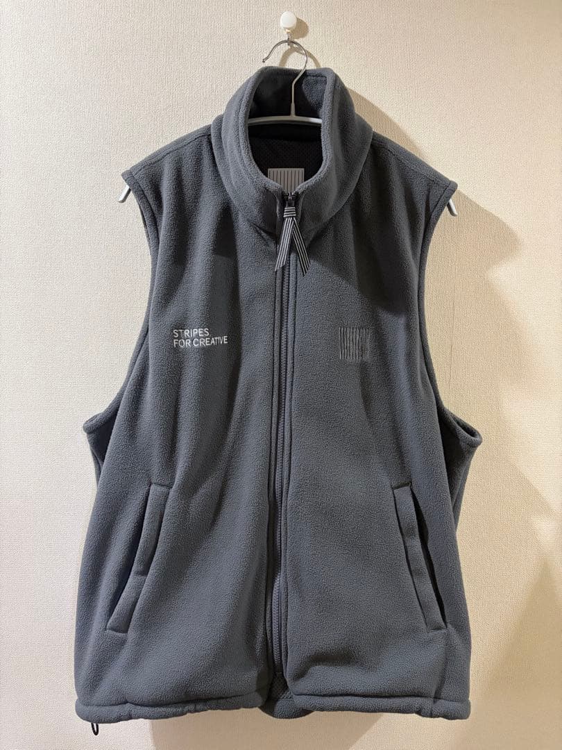トップス STRIPES FOR CREATIVE FLEECE SPORTY VEST