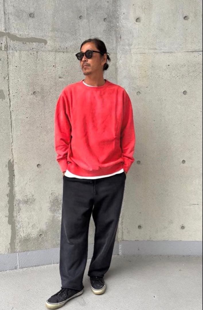 WAX(ワックス) / VINTAGE SWEAT SHIRTS - RED