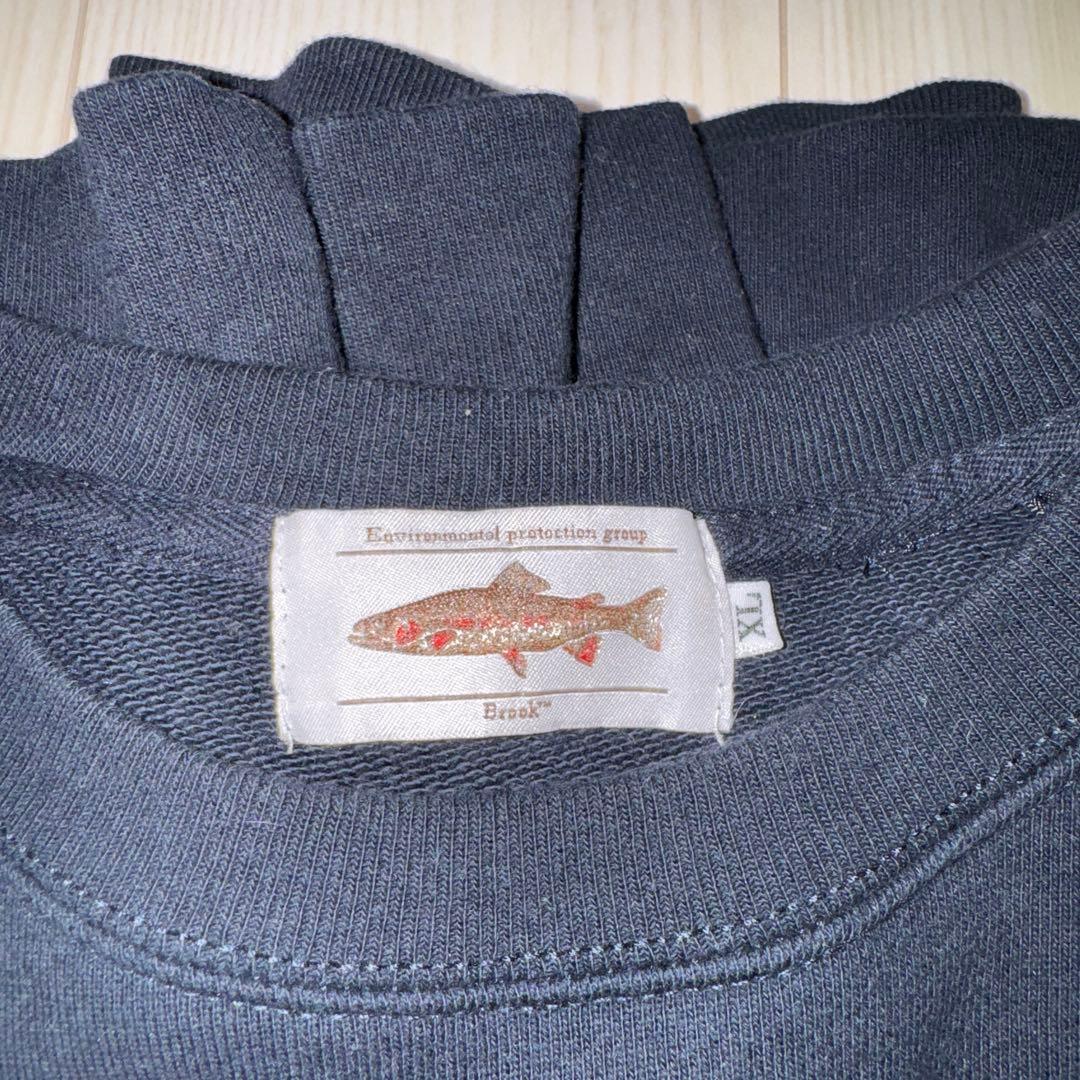 brook ロゴスウェット