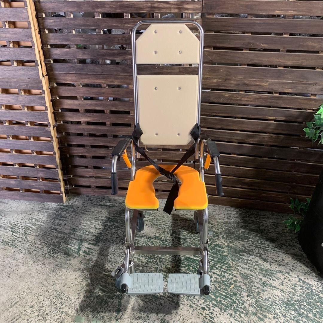 J425R 睦三 MUTSUMI MEDICAL 介護用車椅子 シャワーキャリー