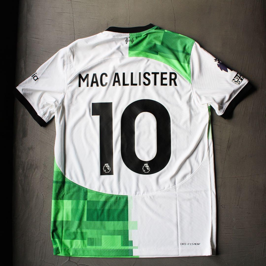 リバプール 23/24 ユニフォーム アウェイ 正規品 マクアリスター