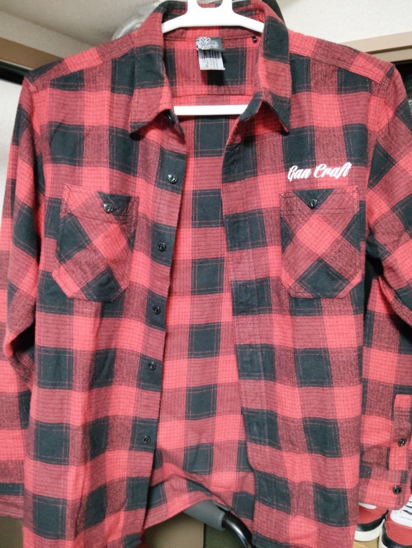 GAN CRAFT ガンクラフト ネルシャツ XL