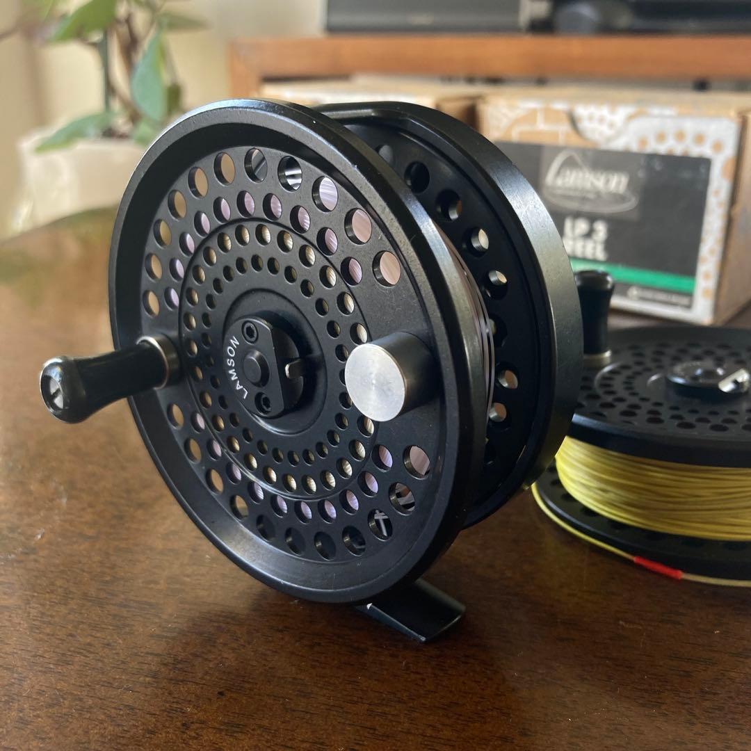 LAMSON LP3 ラムソン　スペアスプール付　フライリール