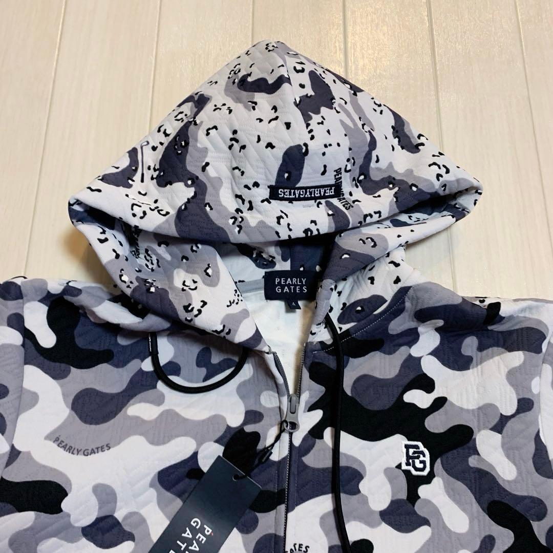 新品■44,000円【パーリーゲイツ 】4/M メンズ　パーカー　ゴルフウェア