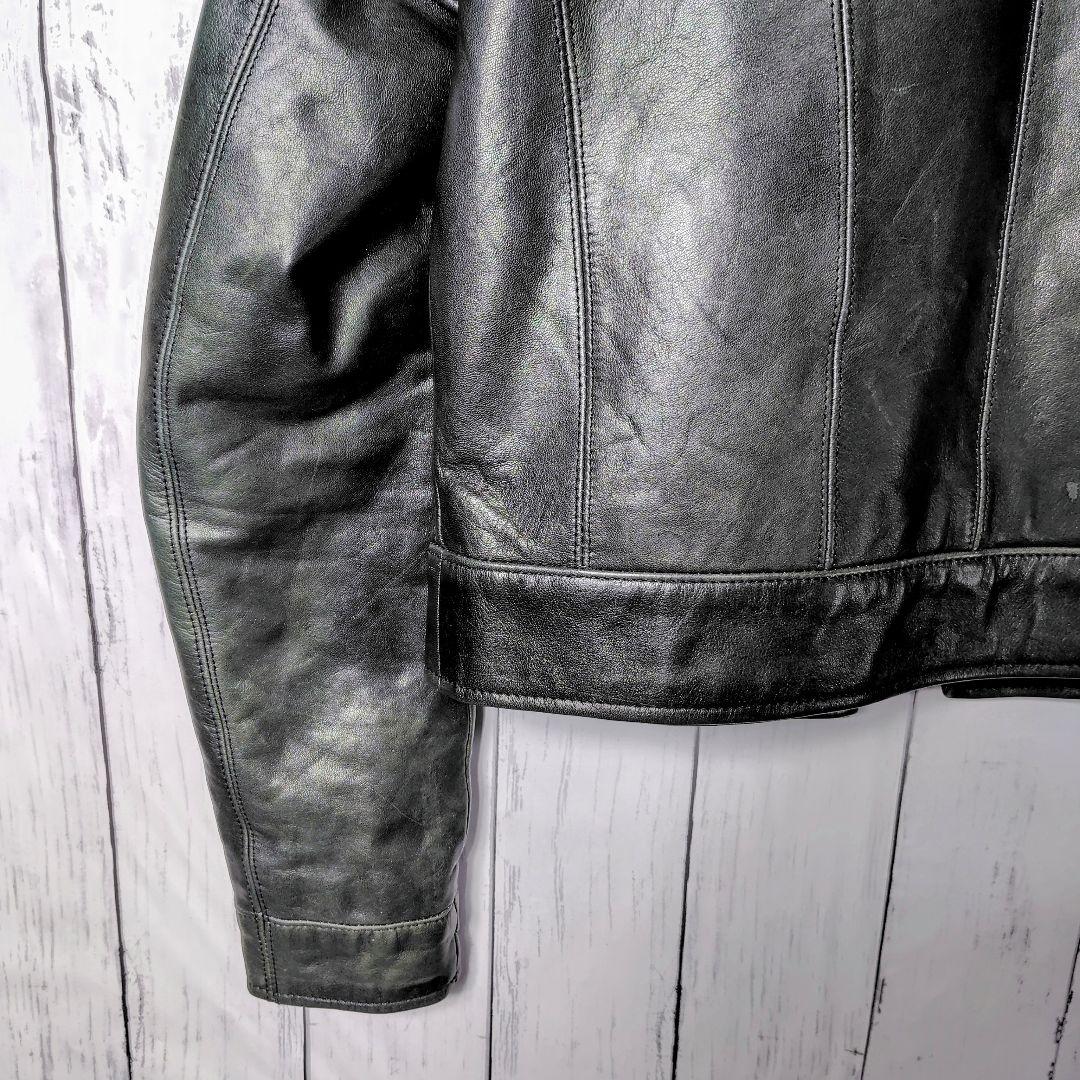 【希少カラー】POLO JEANS CO. ラルフローレンレザー ジャケット　極