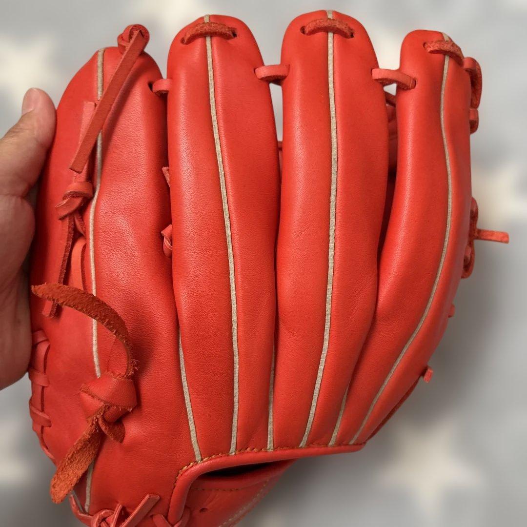 ★アシックス　少年軟式グローブ★美品‼️‼️スチーム叩き揉み加工済みですぐ使えます