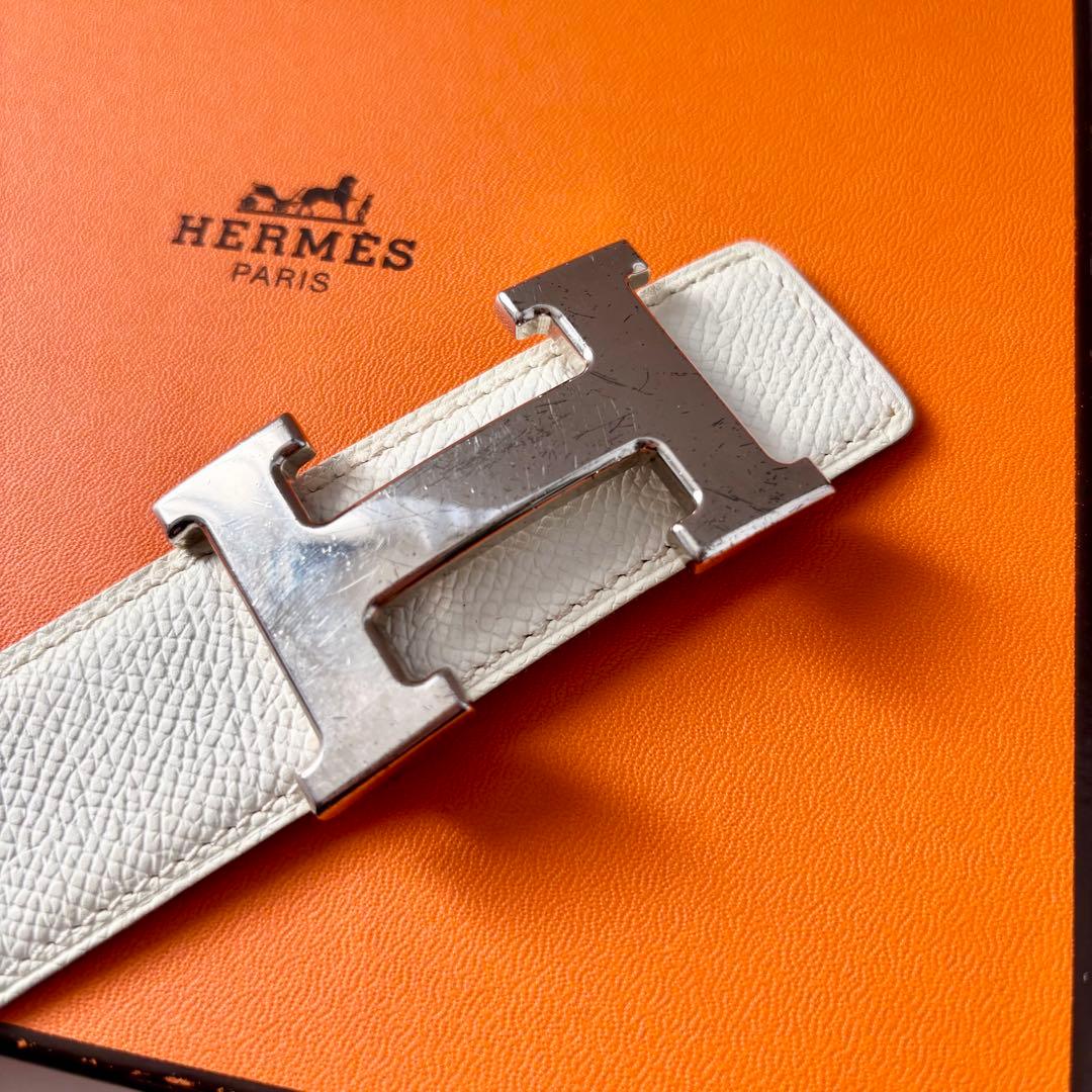 HERMES バックル トゥアレグ H リバーシブルベルト 2セット