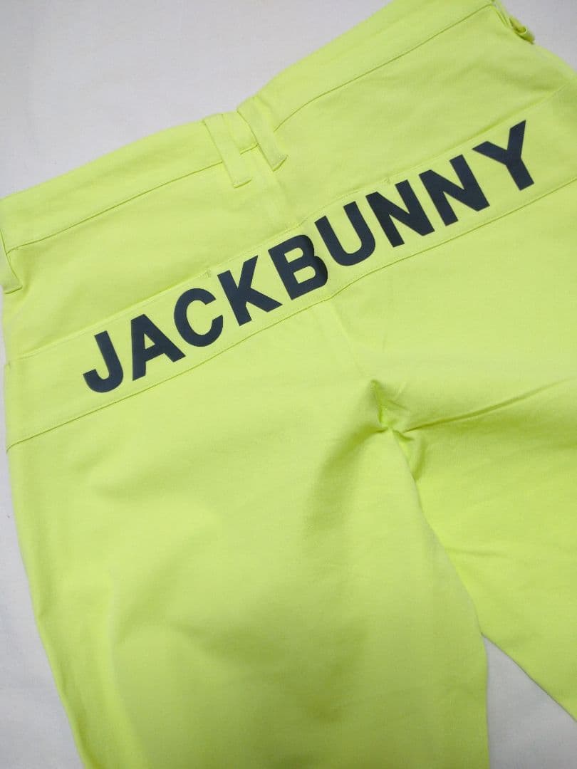 イエロー 6サイズLL ジャックバニー パンツ ズボン ゴルフウェア メンズ