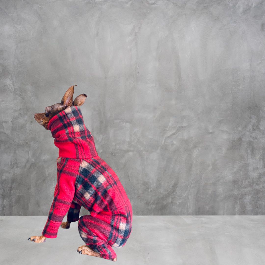 ⑤クラシカルフリース カバーオール