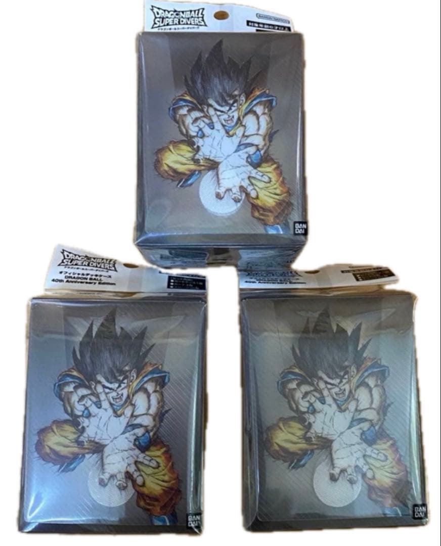 【新品未開封】ドラゴンボールスーパーダイバーズ　オフィシャルデッキケース３個