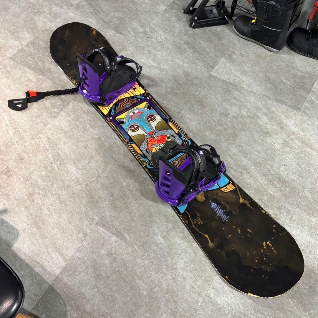 K2 FASTPLANT 160cm スノーボード バイン付き B41