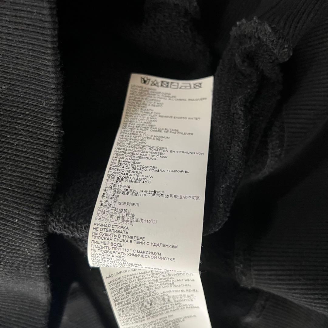 MM6 メゾンマルジェラ スウェット トレーナー ブラック 川口春奈さん着用