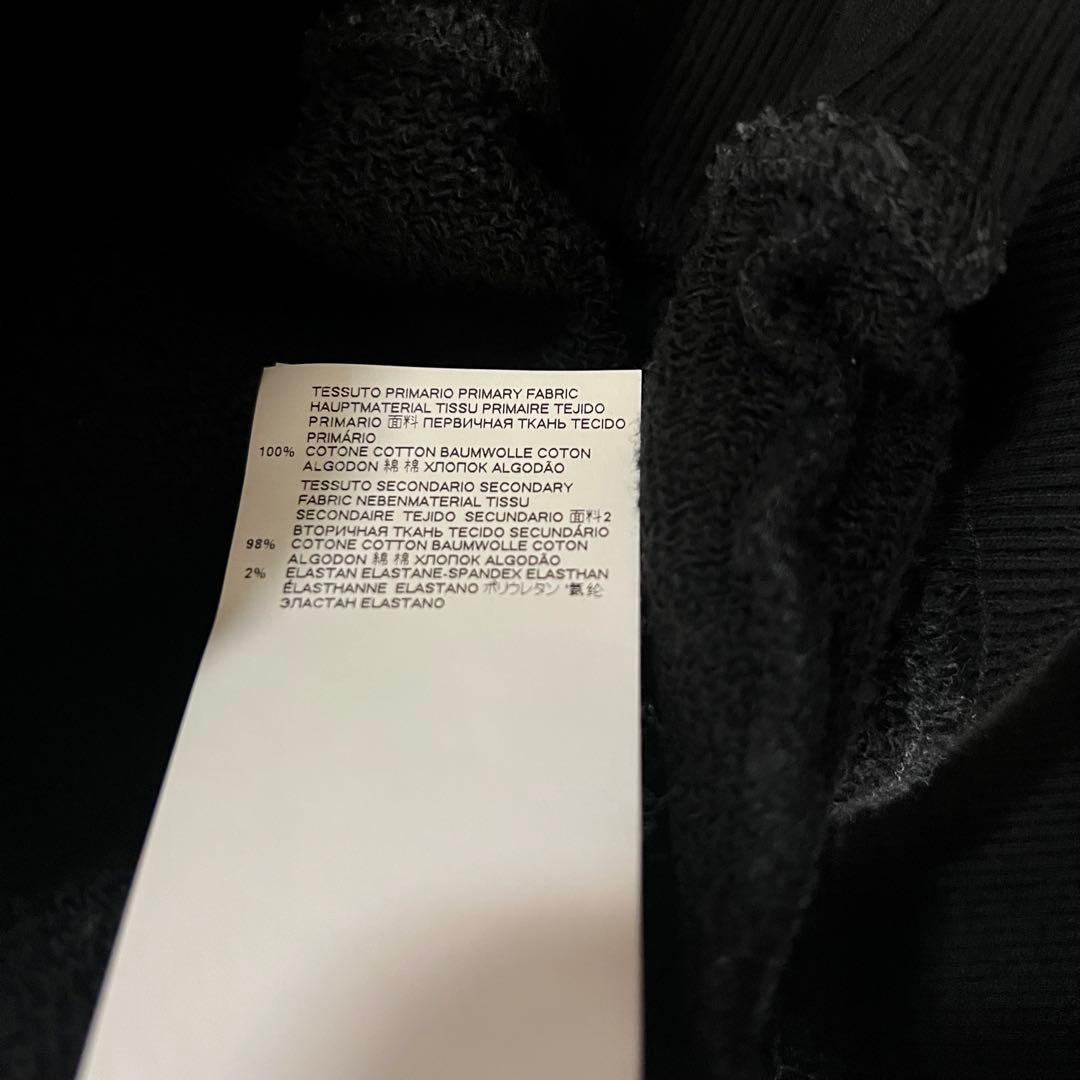 MM6 メゾンマルジェラ スウェット トレーナー ブラック 川口春奈さん着用