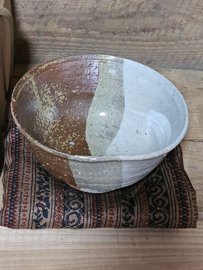 紀州焼 葵窯 二代寒川栖豊 茶碗