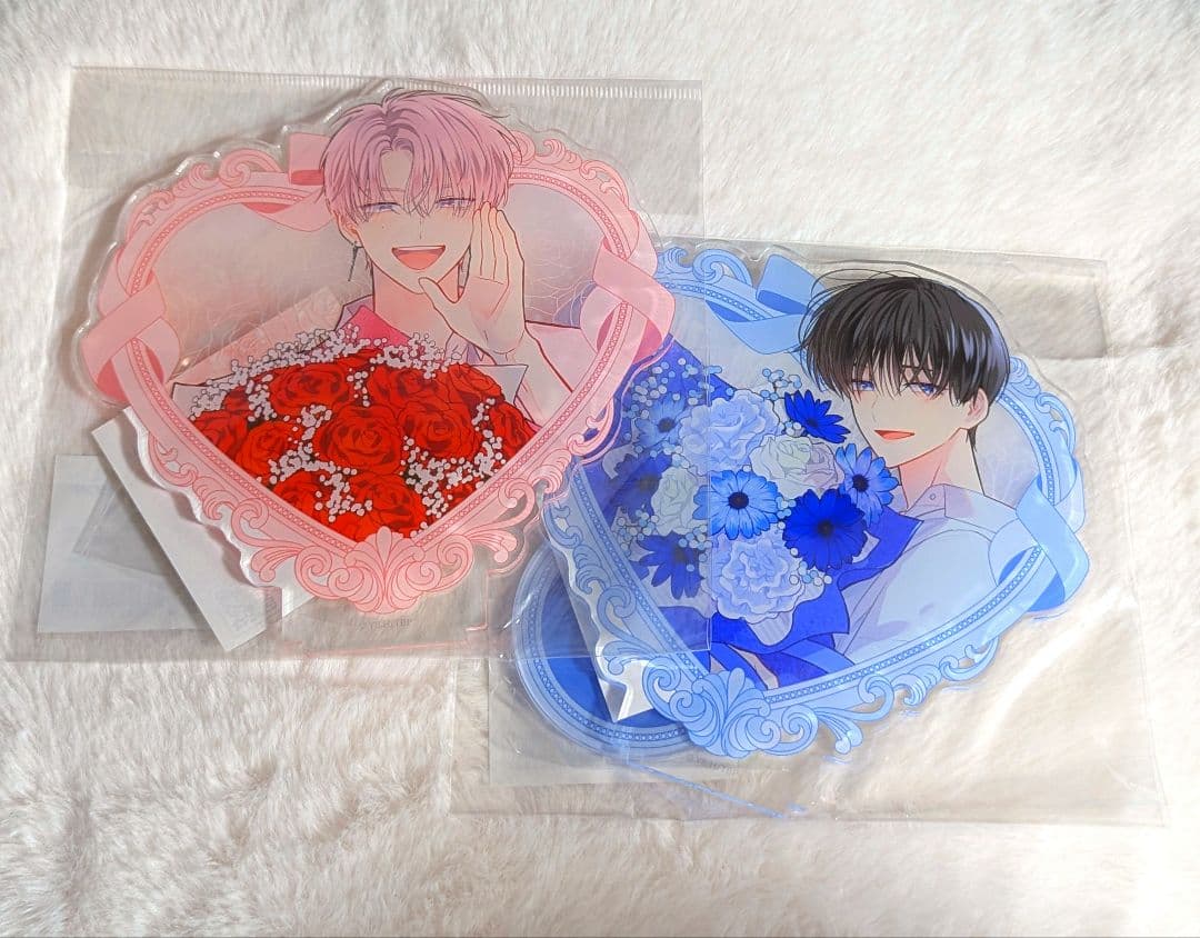 【多聞くん今どっち⁉︎ 】ハート型 アクリルスタンド 福原多聞 坂口桜利