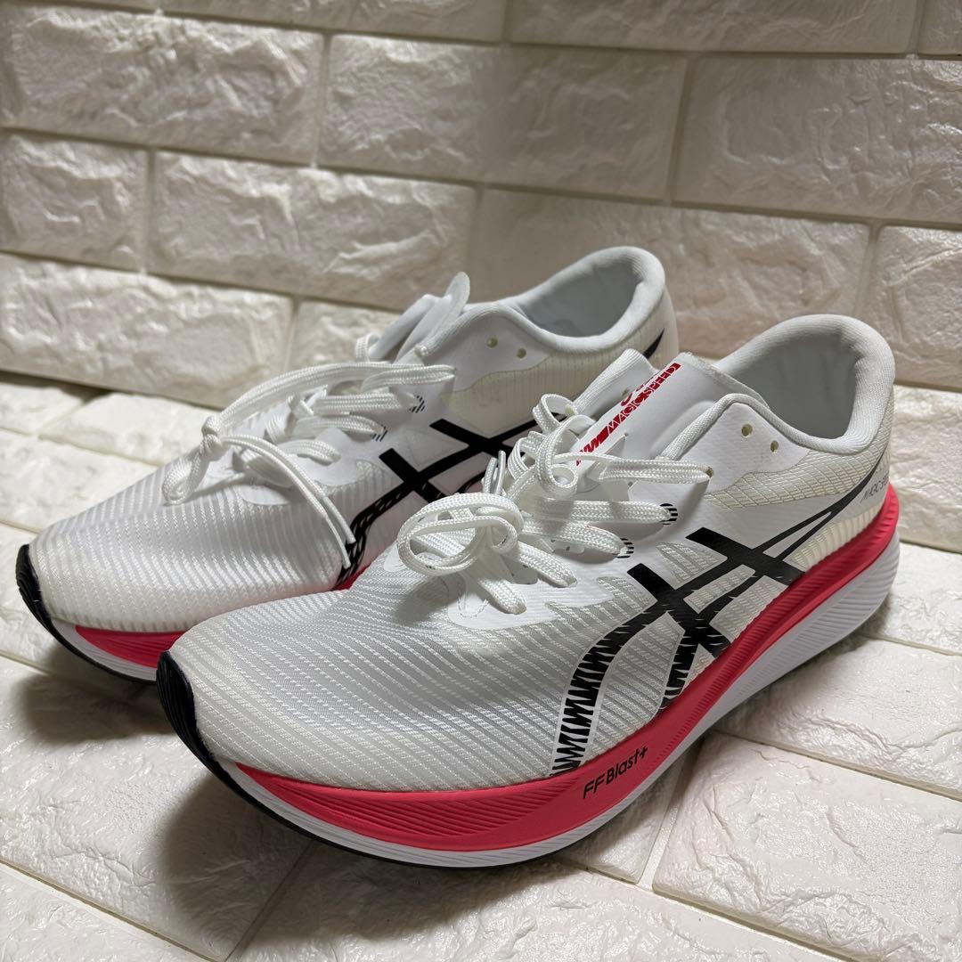 【極美品】ASICS MAGIC SPEED3 ホワイト/ブラック 27cm