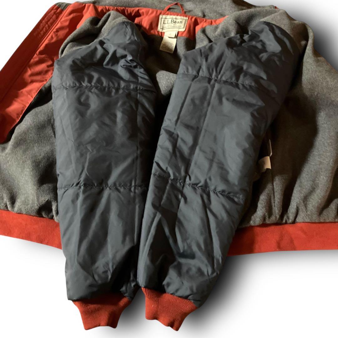 エルエルビーンL.L.Beanウォームアップジャケットフリース希少カラーオレンジ