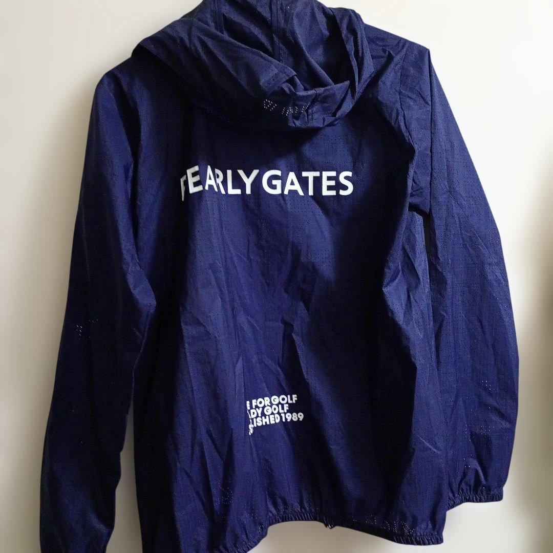 パーリーゲイツレディースネイビーパーカーサイズ1