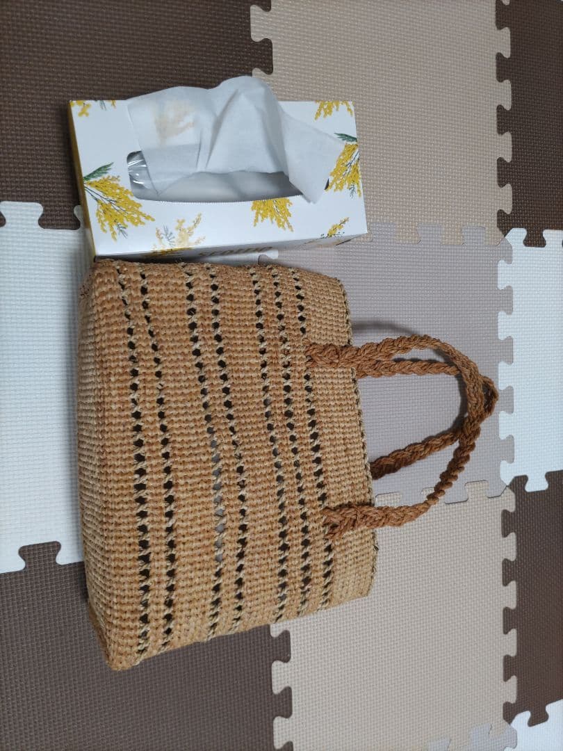 ヒロロの編みかごバッグ