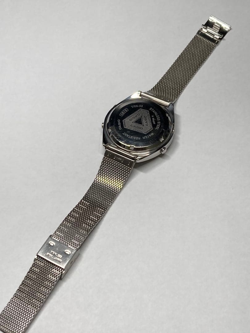 【稼働品】CASIO CASIOTRON TRN-03 グリーン