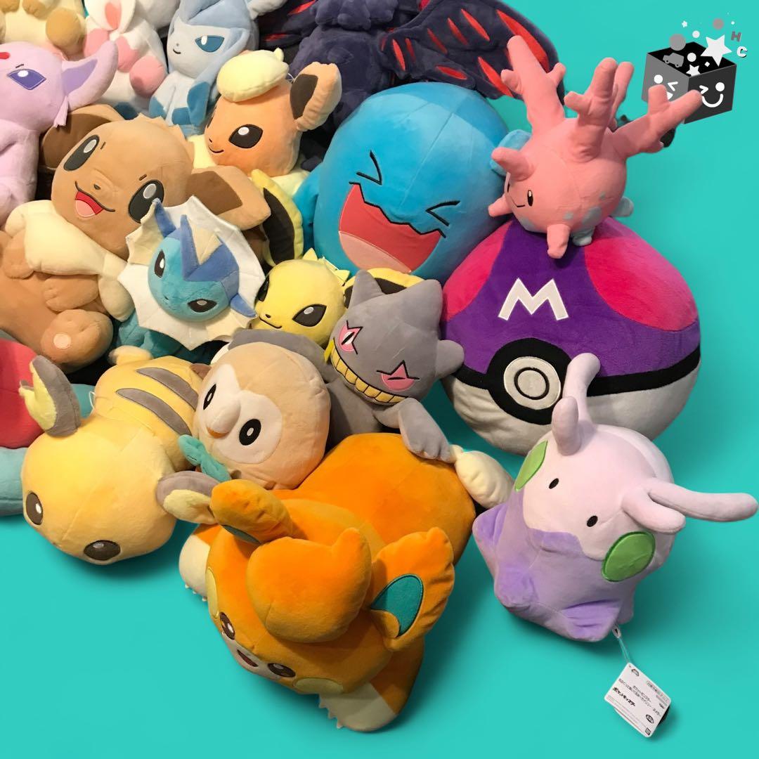 ポケモンぬいぐるみ　大量セット　ブイズ　マスターボール　No.B115