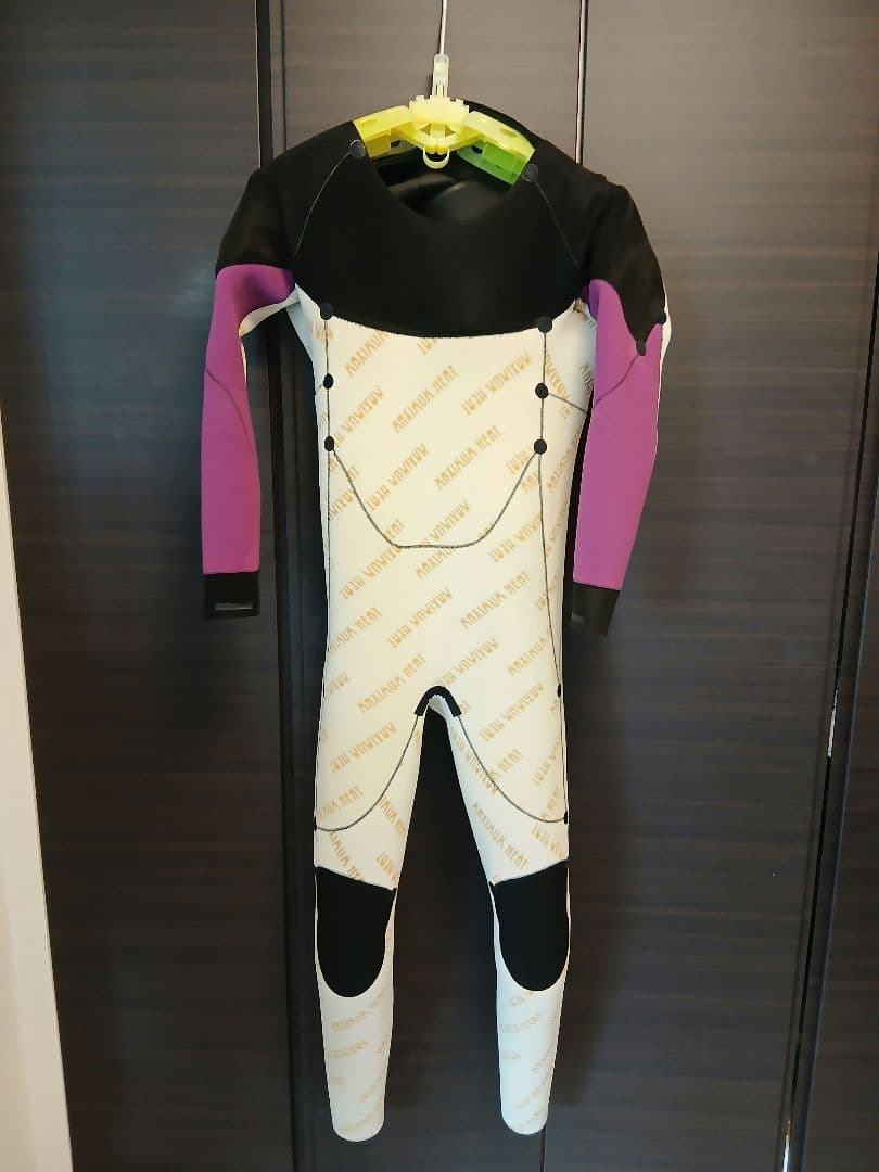 FELLOW メンズ セミドライ ロングチェストジップ 5x3mm XLBサイズ