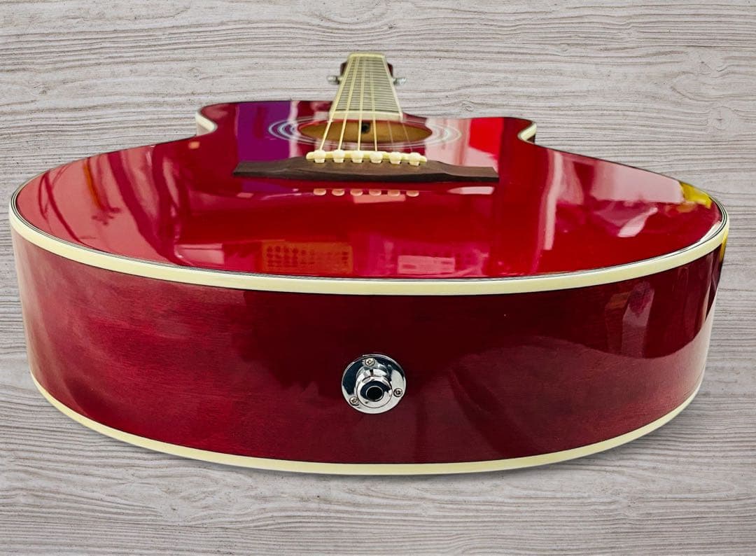 （美品）Juno EA-50C エレアコ ワインレッド色