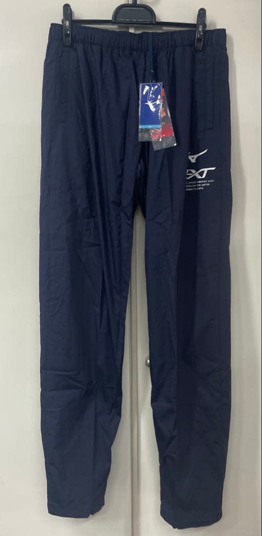 ミズノ ウィンドブレ－カ－上下セット 2XL ディ－プネイビー