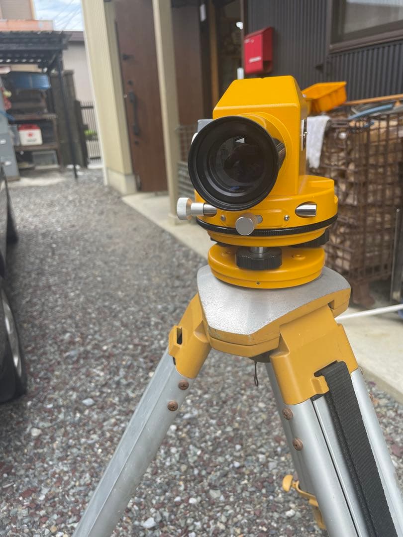 測量レベル三脚セット