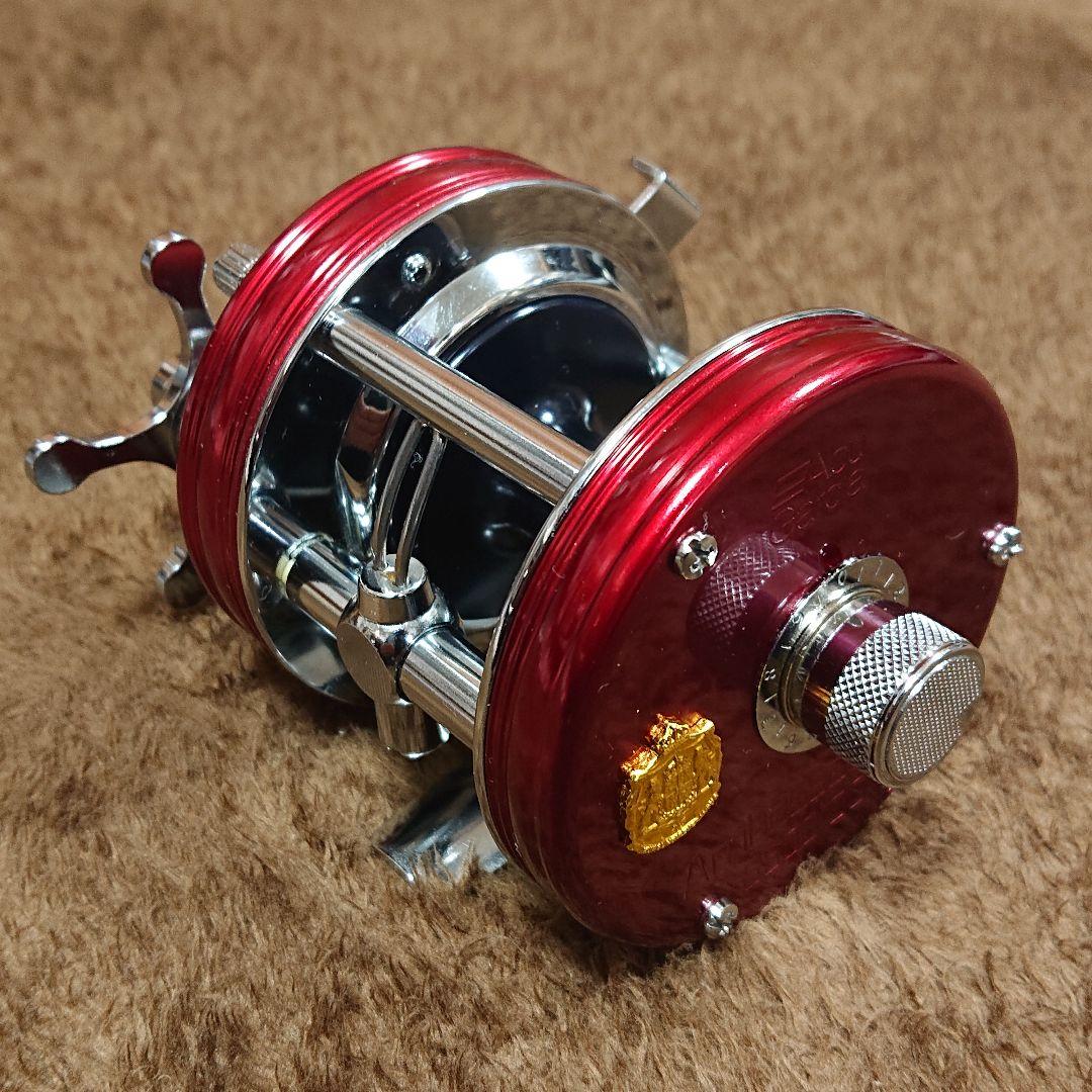 【極美品】 アブガルシア アンバサダー 5500 CS レッド ※ハンドル無し