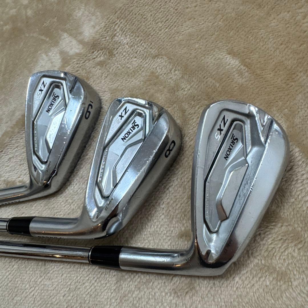 アイアン スリクソン ZX 5 mkⅡ PW、9、8