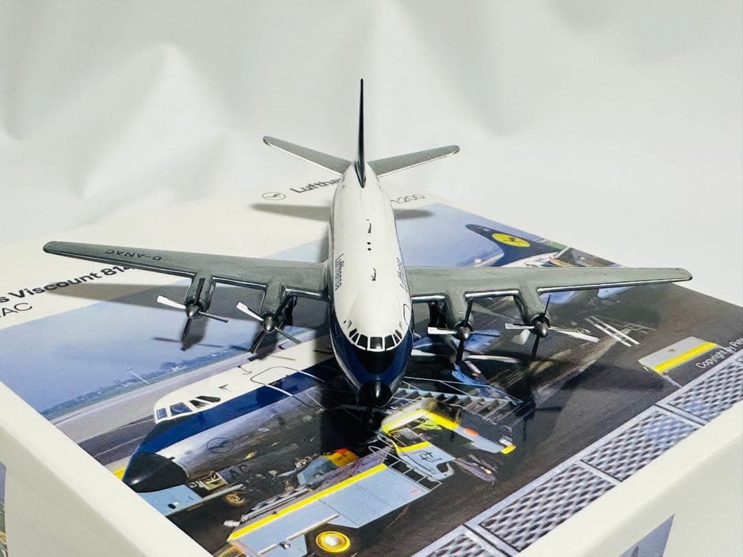 Herpa 1/200 Vickers Viscount 814 ルフトハンザ