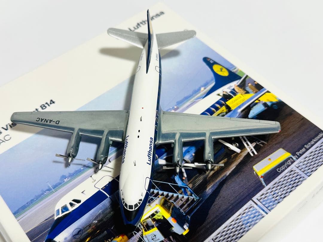 Herpa 1/200 Vickers Viscount 814 ルフトハンザ