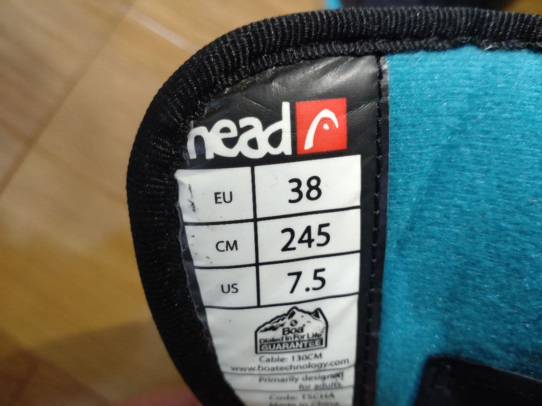 head ヘッド　ジュニア、レデース スノーボードブーツ 24.5㌢