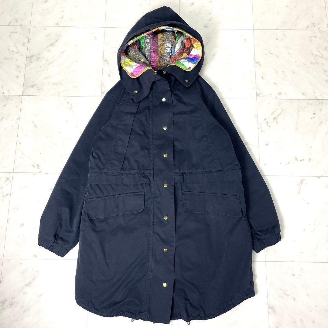 専用【美品】ポールスミス 2wayライナー付 モッズコート 2XL 紺