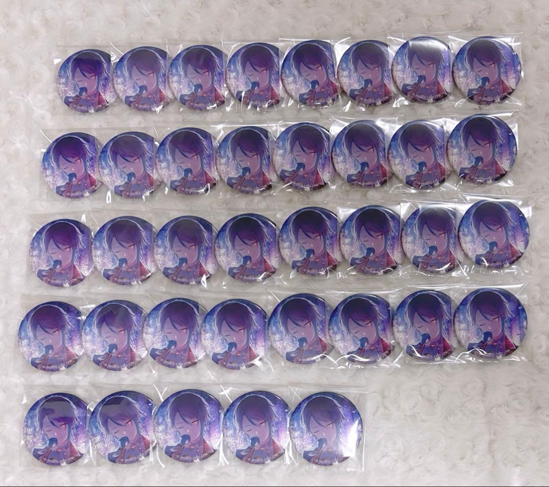 プロセカ 神代類 グリッター缶バッジ 37個10A ジュンブラ 明日まで